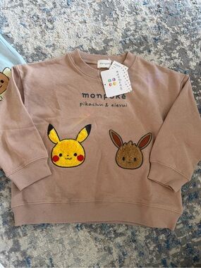 Monpoke Pokemon Sweater 2-3t
